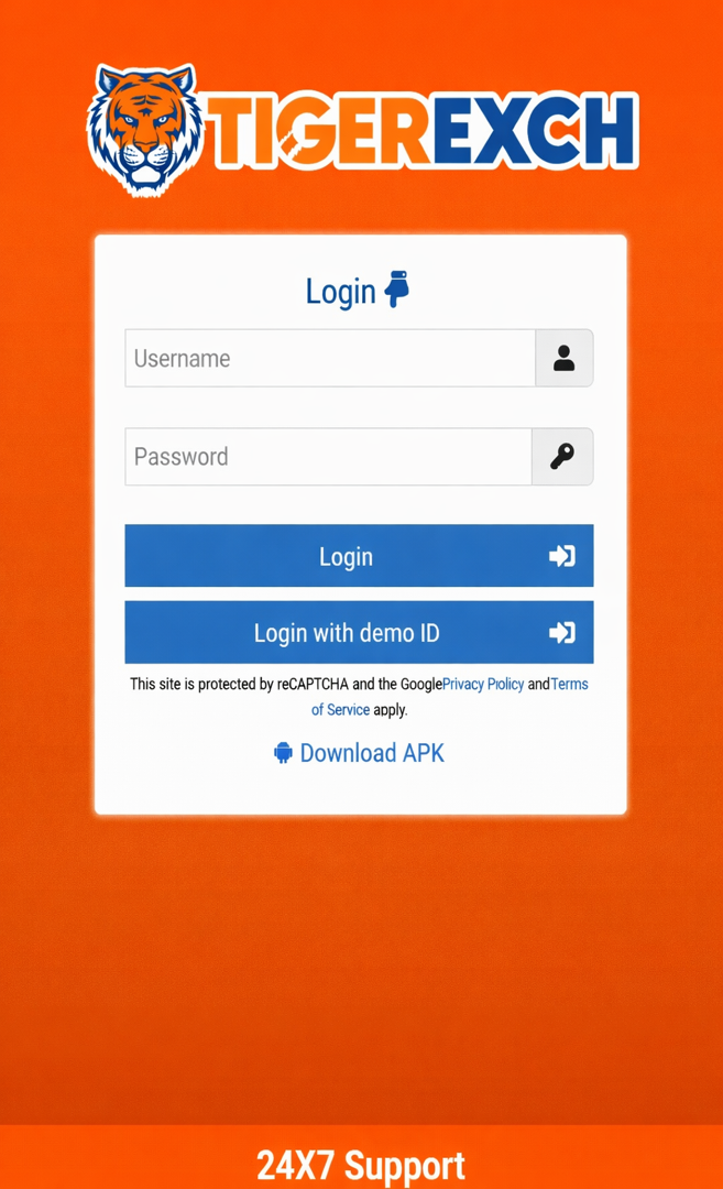 Tigerexch login